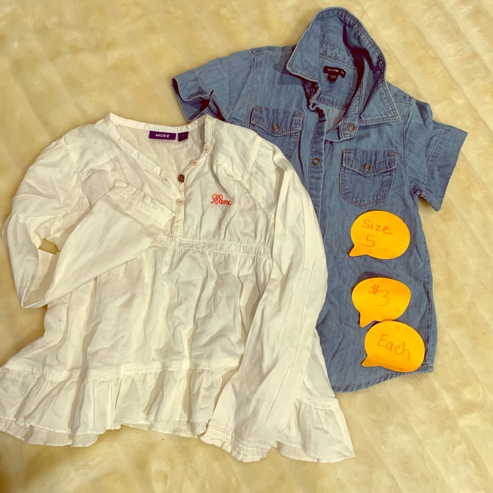 Girls size 5 top